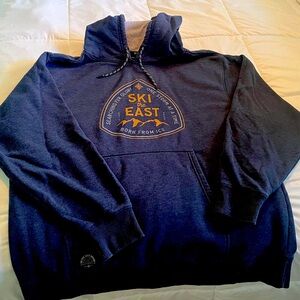 Ski The East Organic Cotton Heavy Weight Hoodie
